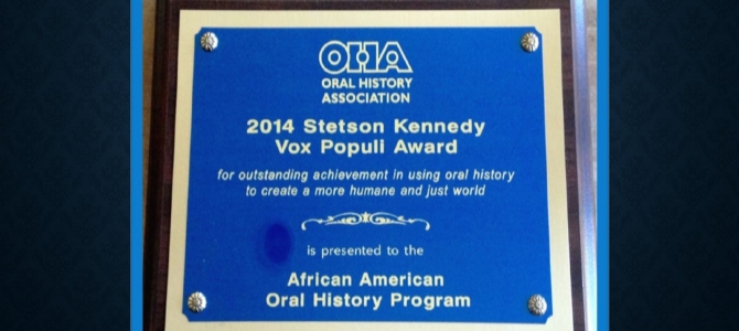 Winner: Vox Populi Award